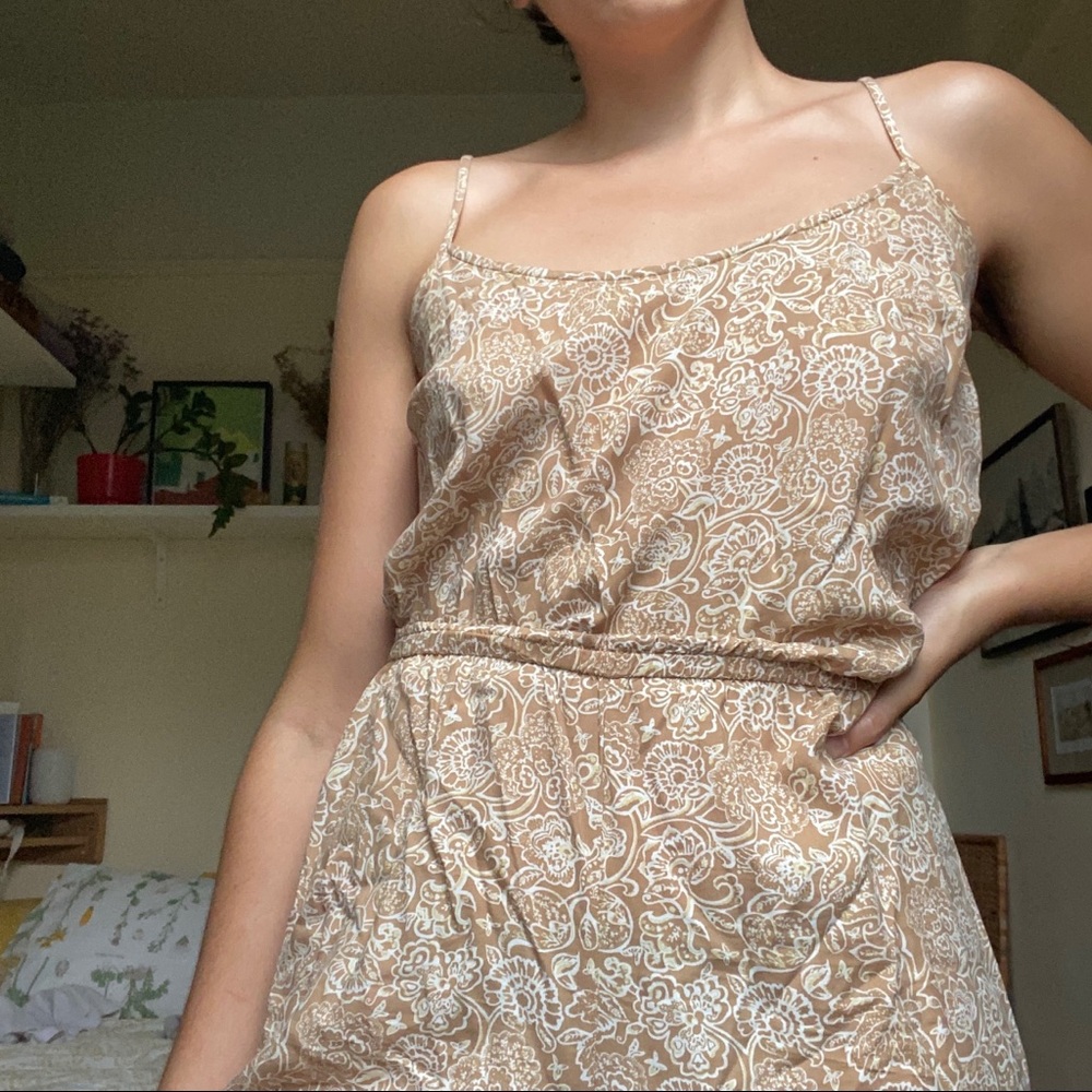 Old Navy Light Yellow Jumpsuit
